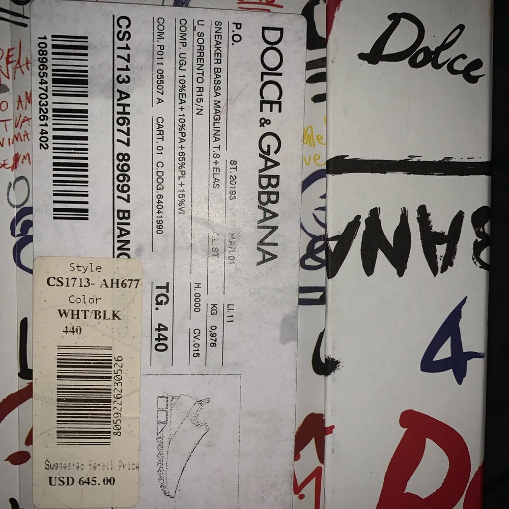 Dolce and gabbana mesh sorrento sneaker